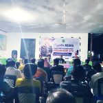 Reses Anggota DPRD Malut Rusihan Jafar di Desa Pasir Putih, Obi Utara, Halsel, Senin (23/10/2023) malam