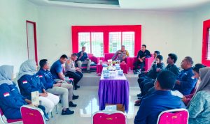 Wakapolresta Tidore AKBP Edy Sugiharto Berkunjung ke PPK Oba Utara, Minggu (31/12/2023)