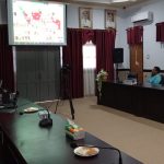 Staf Ahli Walikota Bidang Ekonomi, Pembangunan Dan Keuangan Abdul Hakim Adjam mengikuti Zoom Meeting Rapat Pembahasan Upaya Dan Pengendalian Inflasi Harga Komoditas Cabe Merah Dan Bawang Merah, Kamis (6/6/2024)