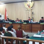 Sebanyak 14 orang saksi dihadirkan dalam sidang suap mantan Gubernur Malut, AGK