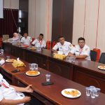 Sekretaris Daerah Kota Tidore kepulauan H. Ismail Dukomalamo, S.Pd, MM Memberikan arahan pada Rapat Persiapan Pembukaan Rangkaian Kegiatan HUT ke-79 Kemerdekaan Republik Indonesia.