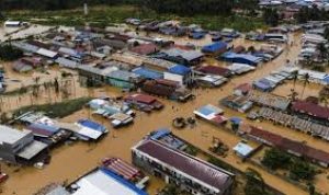 Banjir di Halmahera Tengah, Maluku Utara. (foto/DETIK)