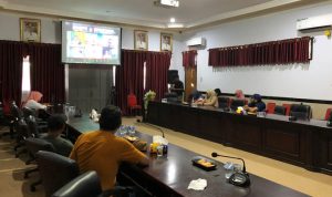 Pemerintah Kota Tidore Kepulauan melalui Tim Pengendalian Inflasi Daerah (TPID) dan instansi terkait mengikuti Rapat Koordinasi Pengendalian Inflasi Daerah yang dirangkaikan dengan Sosialisasi SEB