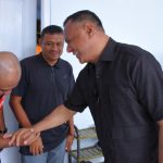 Wakil Walikota Tidore Kepulauan Muhammad Sinen SE mengunjungi sekaligus meninjau langsung Homebase Academy Malut United di Itokopura Kelurahan Gamtufkange Kecamatan Tidore, Senin (292027).