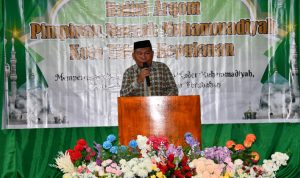 Asisten Sekda Bidang Administrasi Umum, Yakub Husain mewakili Wali Kota Tidore Kepulauan membuka secara resmi kegiatan Pelatihan Baitul Arqam yang diselenggarakan oleh Pengurus Daerah Muhammadiyah Kota Tidore